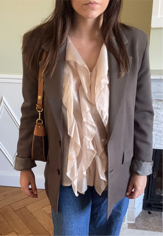 Blazer choco ou noir