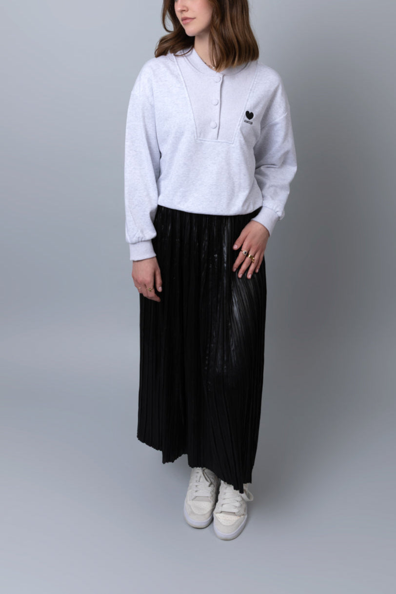 Jupe plissée noire