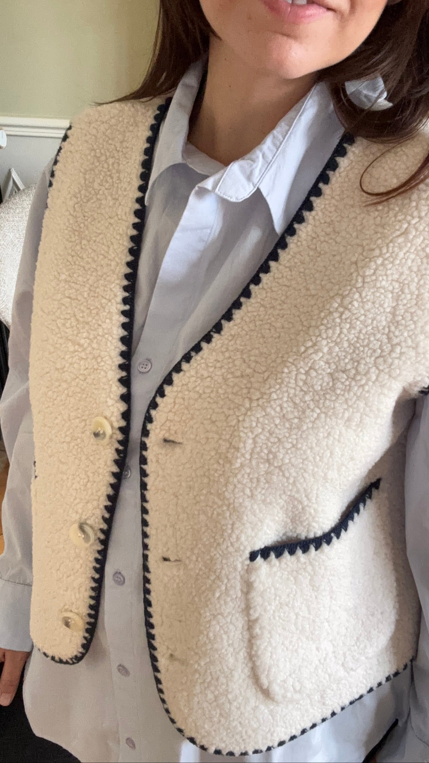 Gilet sans manches "sherpa"