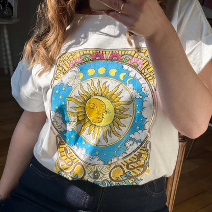 T-shirt Mystical gris ou blanc