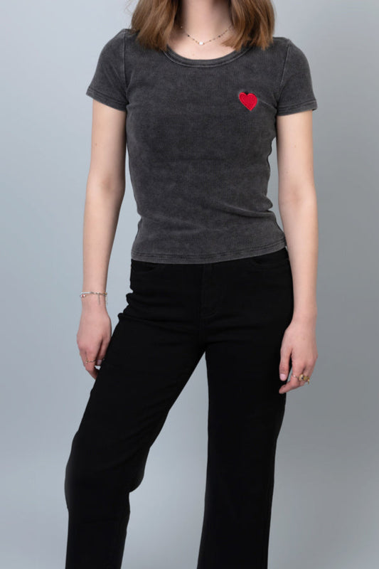 T-Shirt Cœur différents coloris
