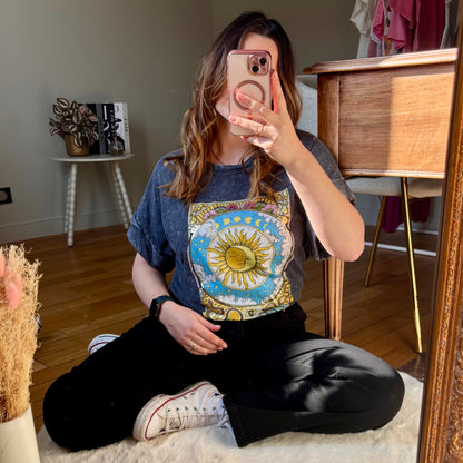 T-shirt Mystical gris ou blanc