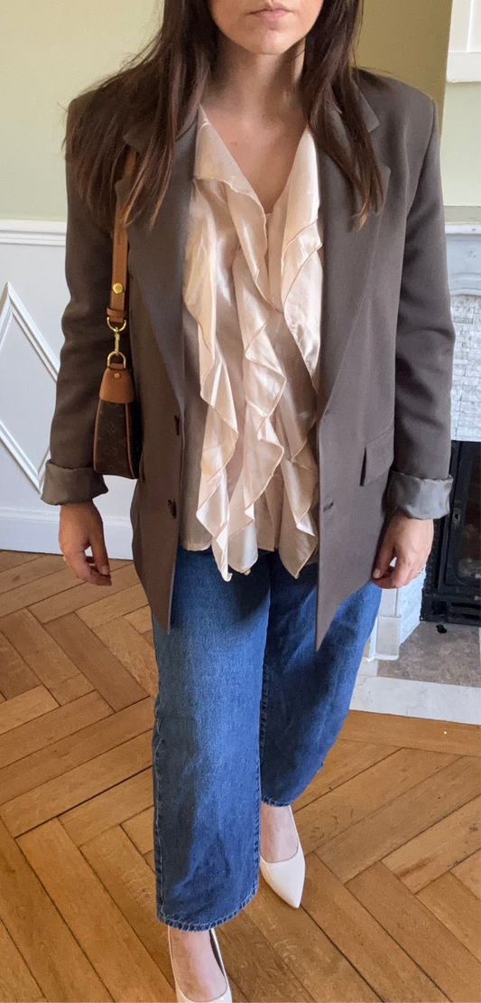 Blazer choco ou noir