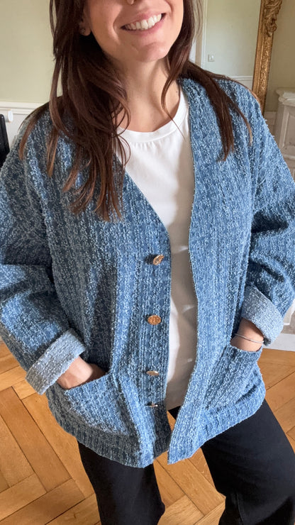 Veste en jean oversize