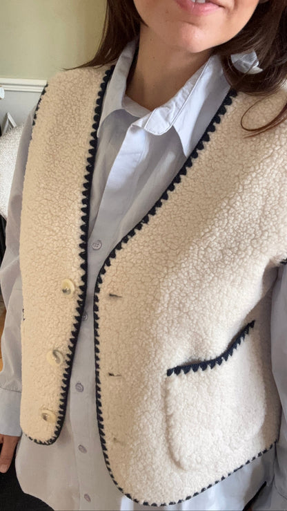 Gilet sans manches "sherpa"