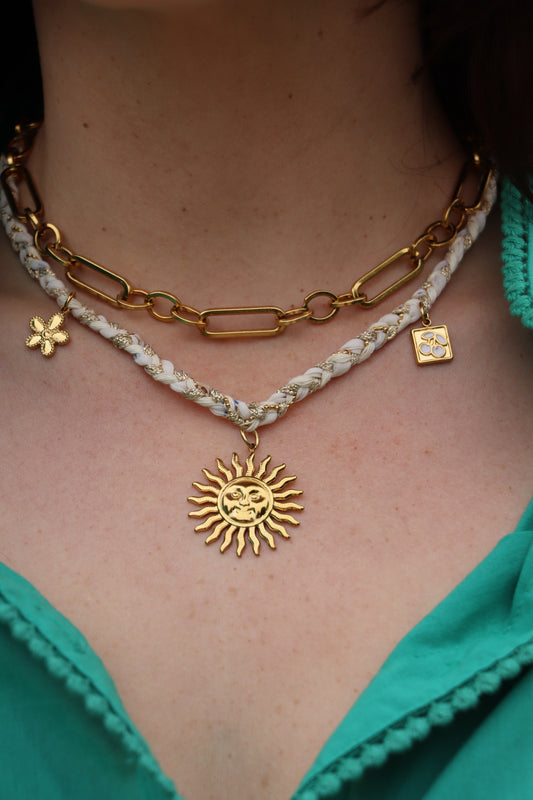 Collier Lagon doré